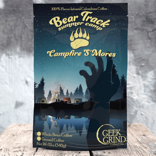 Campfire S'Mores Flavored Coffee Wholesale - Geek Grind Coffee