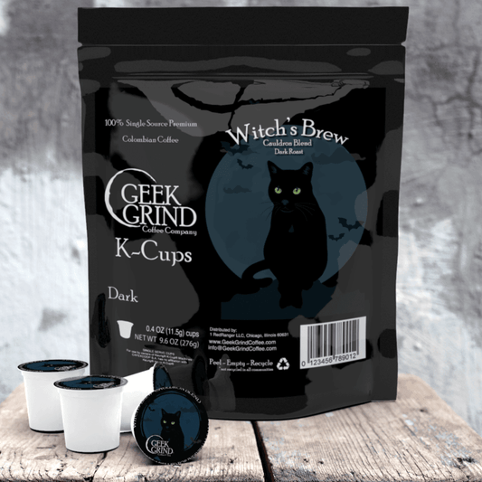 Witch's Brew Cauldron K-Cups Wholesale - Geek Grind Coffee