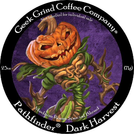 Dark Harvest - Pathfinder - 2.5 oz Ground Sample - Geek Grind Coffee