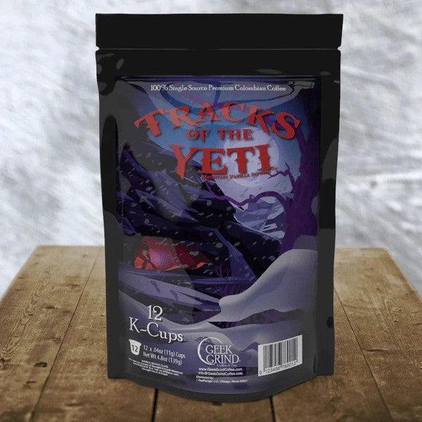 Tracks of the Yeti - Vanilla Flavored Coffee – Geek Grind Coffee