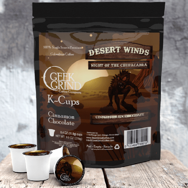 Night of the Chupacabra Cinnamon Chocolate Flavor K Cups