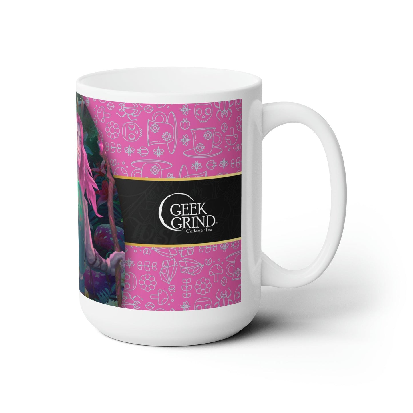 Critical Role - Mighty Nein - Caduceus’ Blooming Garden Mug - Geek Grind Coffee
