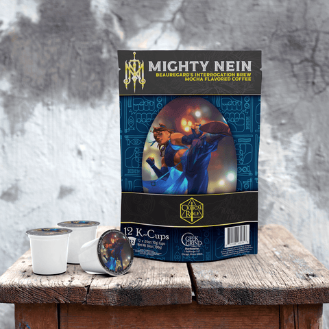 The Mighty Nein - Beauregard’s Interrogation Brew - Mocha Flavored Coffee K-Cups