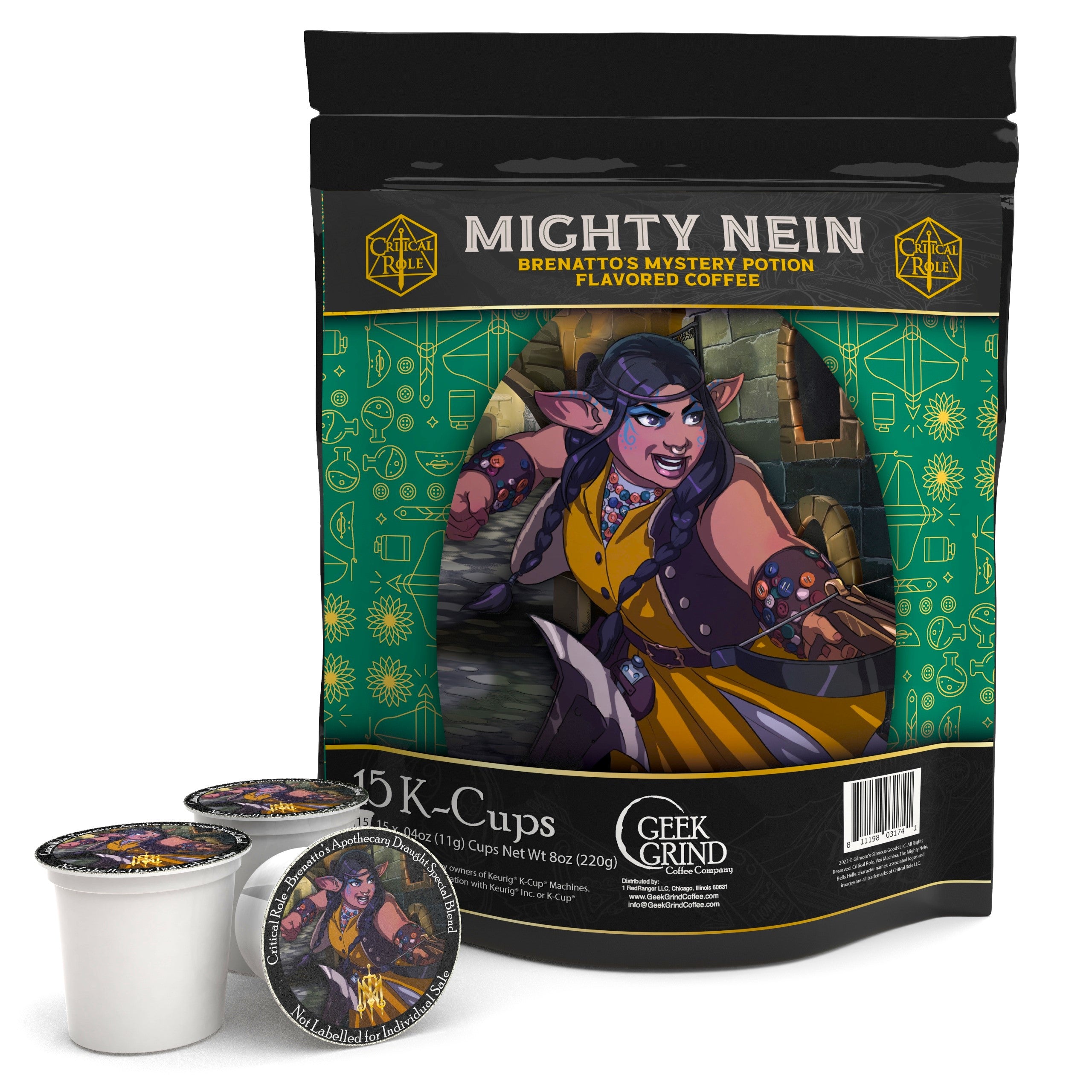 Critical Role Mighty Nein - Brenatto’s Mystery Potion K-Cups