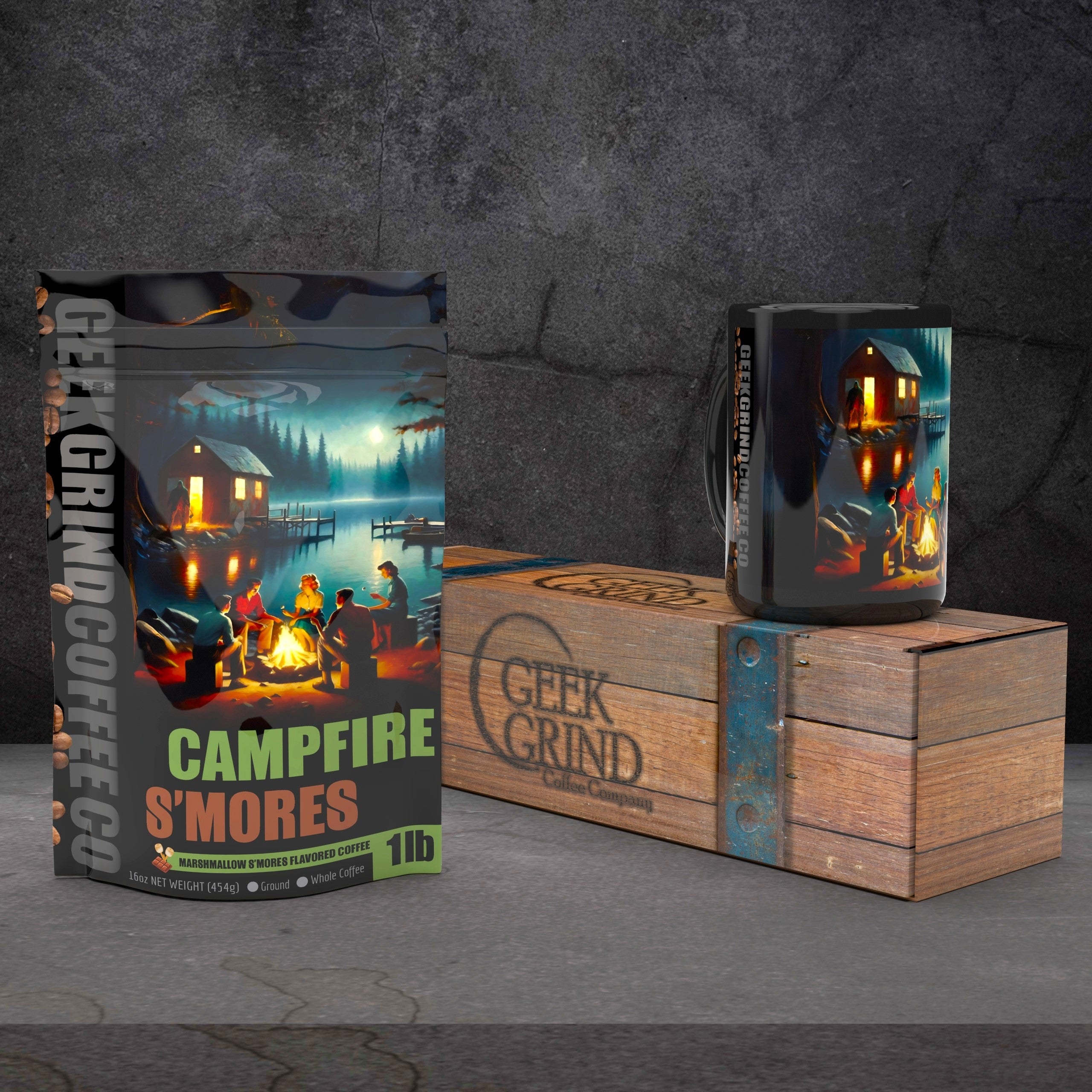 Coffee Gift Crates - Geek Grind Core Roasts