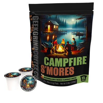 Campfire S'mores 15-pack bag with pods