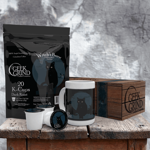 Witch's Brew Cauldron K-Cup Crate - Geek Grind Coffee