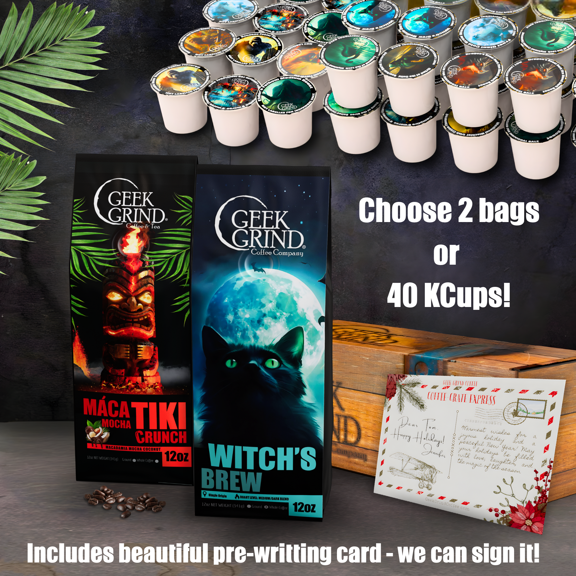 Coffee Gift Crates - You Build It! 2 DAYS ONLY