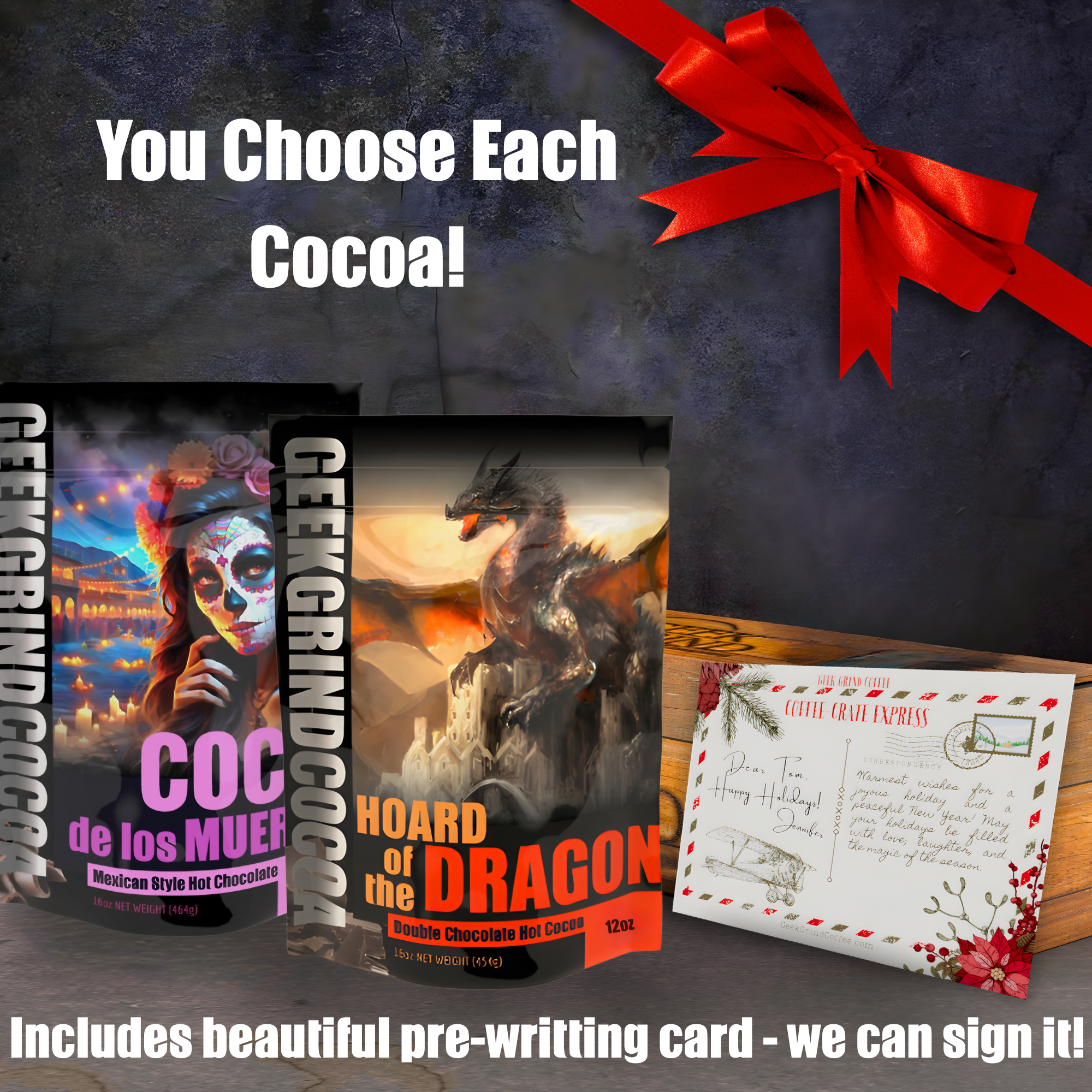 Hot Cocoa Gift Crates - You Build It! 2 DAYS ONLY