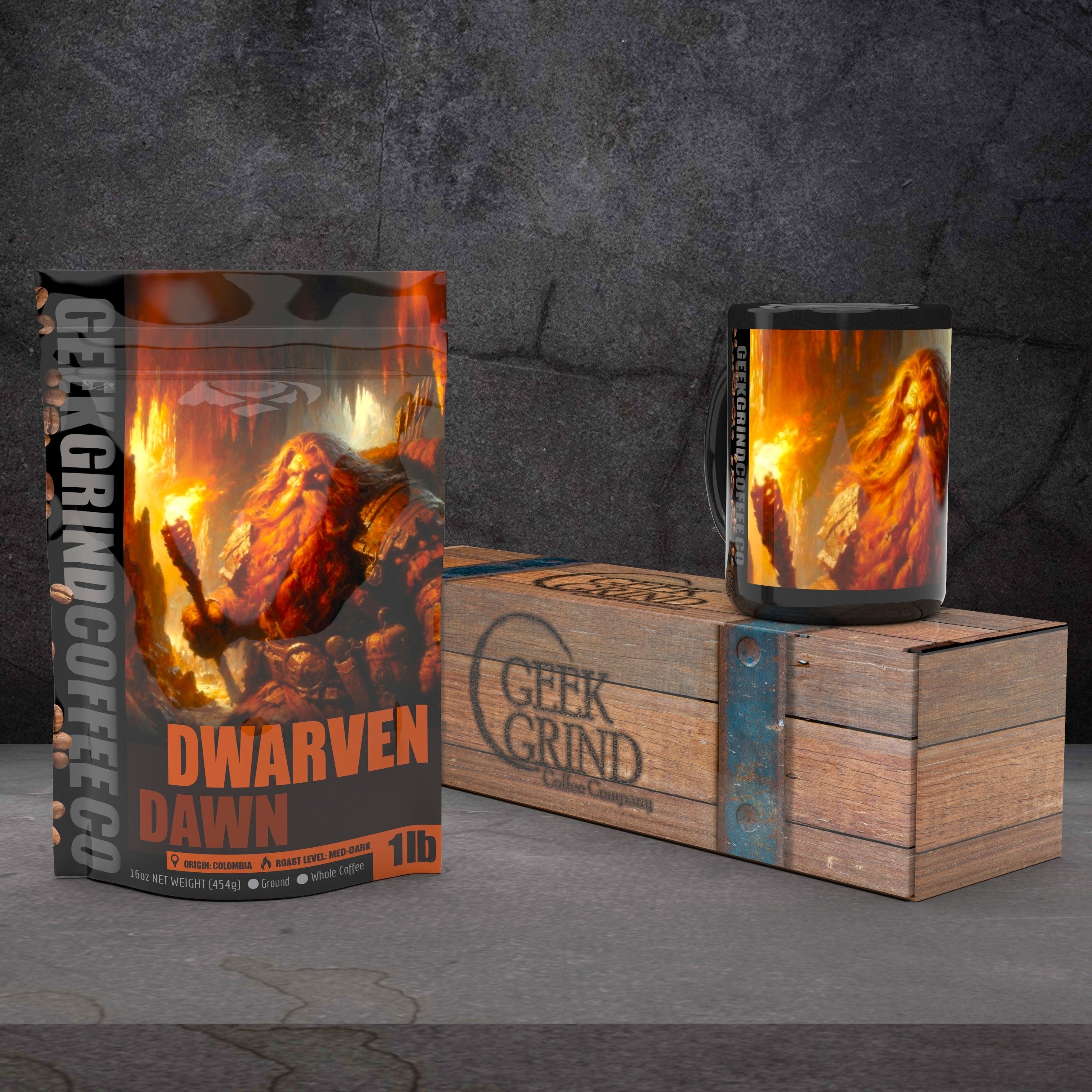 Coffee Gift Crates - Geek Grind Core Roasts