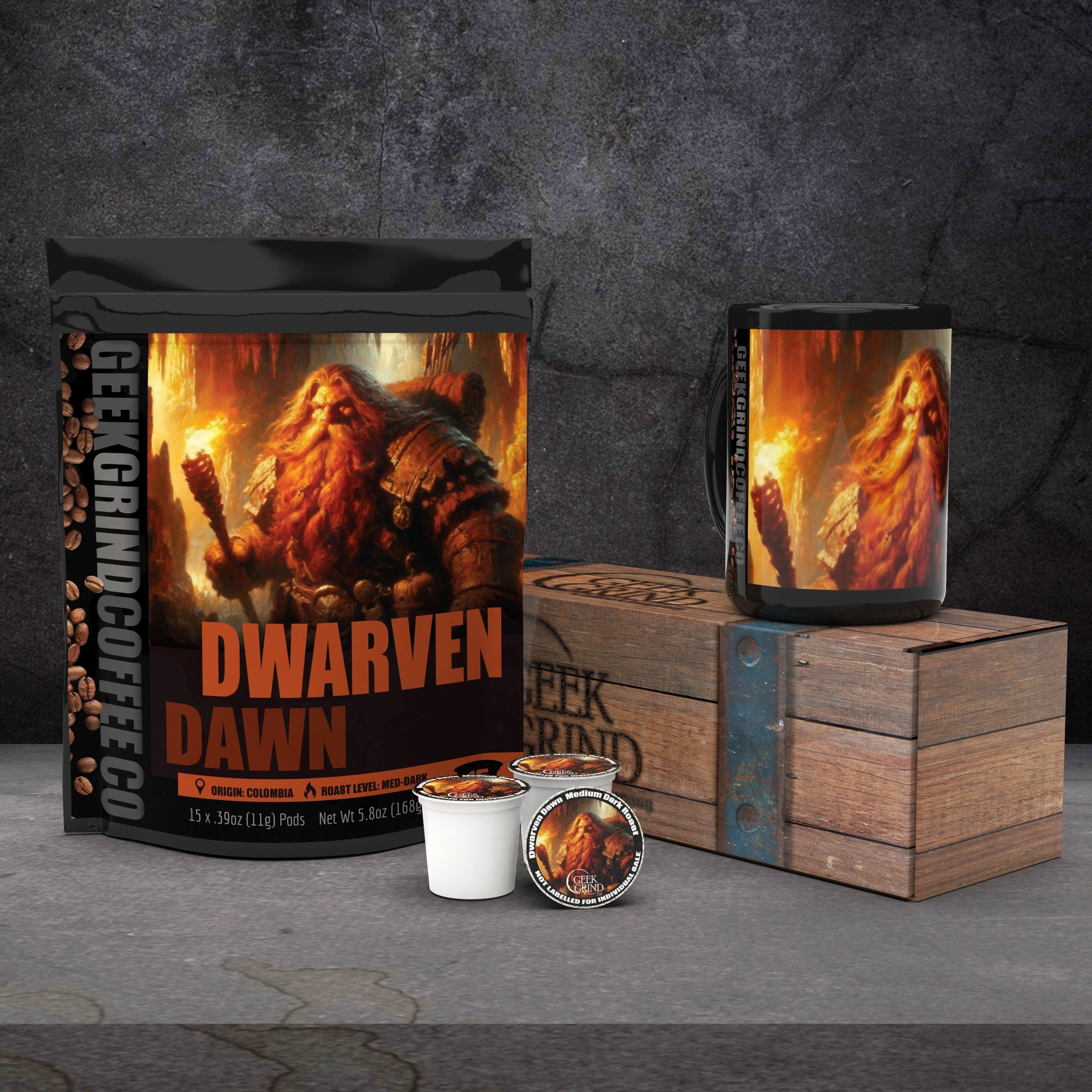 Coffee Gift Crates - Geek Grind Core Roasts