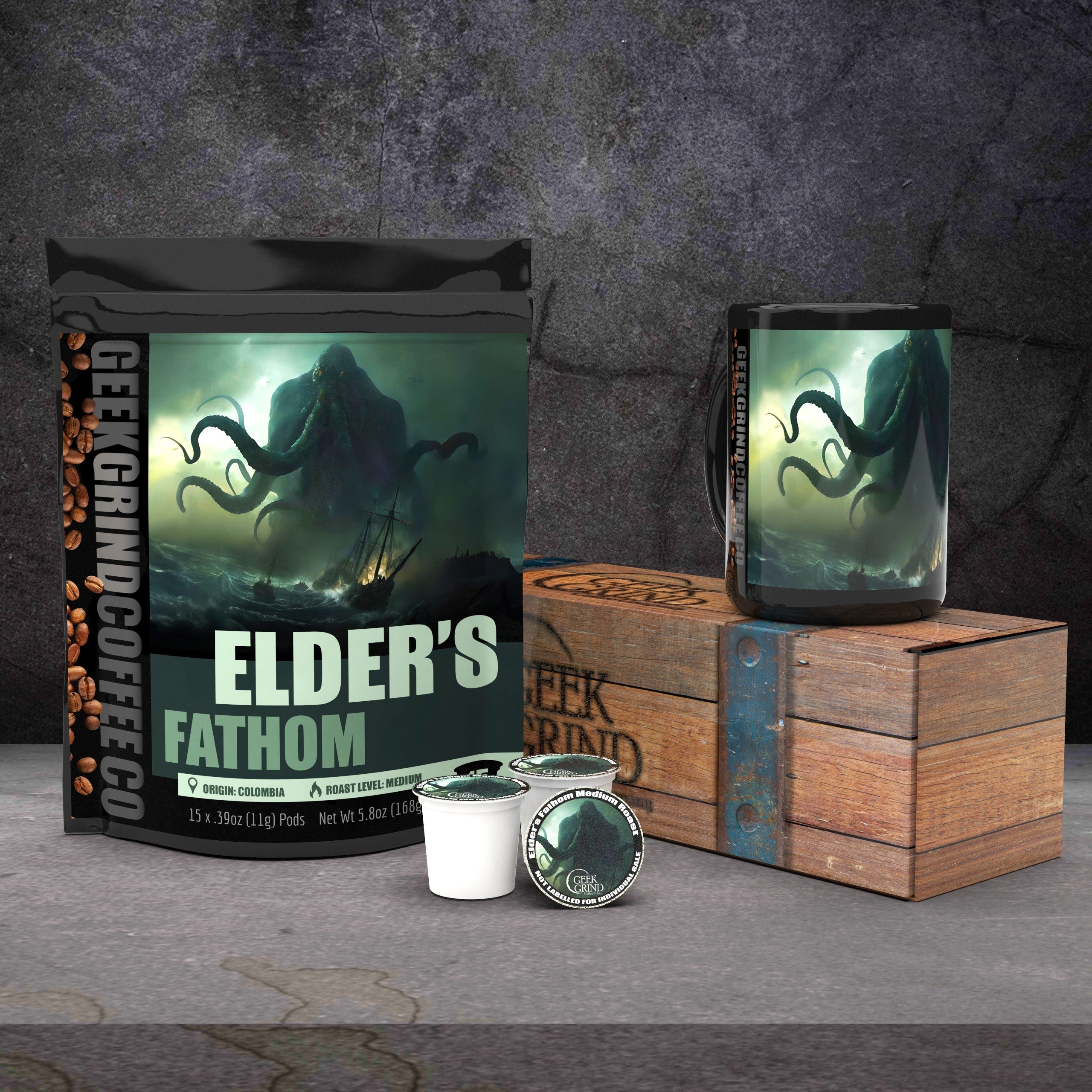 Coffee Gift Crates - Geek Grind Core Roasts