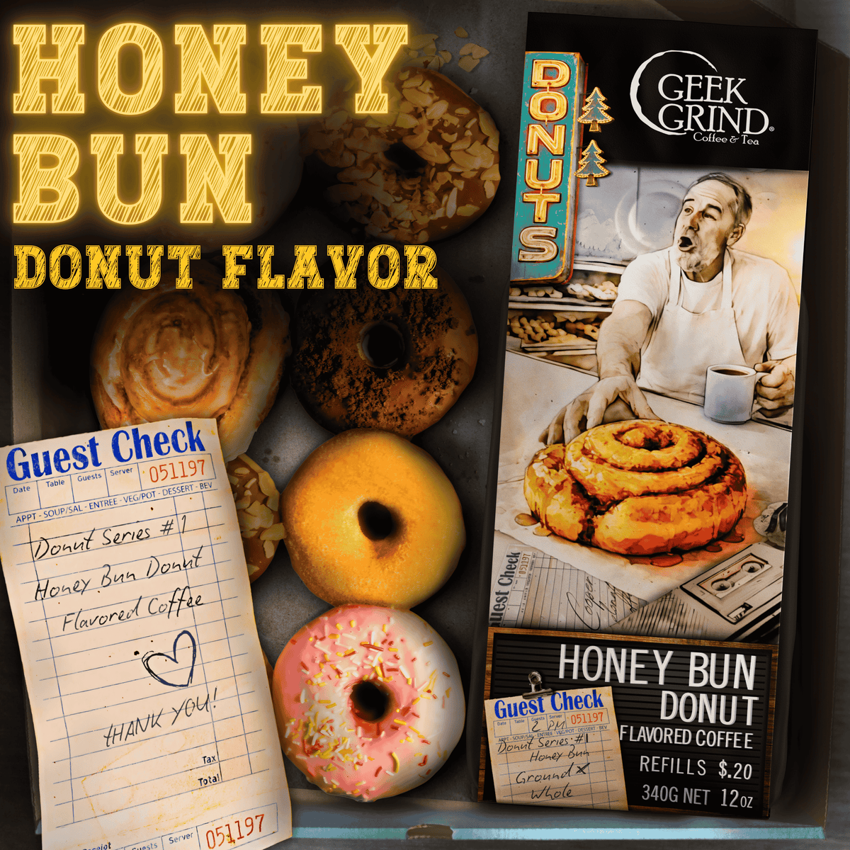 Honey Bun Donuts