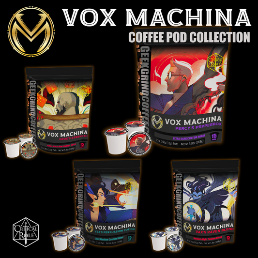 Vox Machina Coffee Set - K-Cups - Critical Role