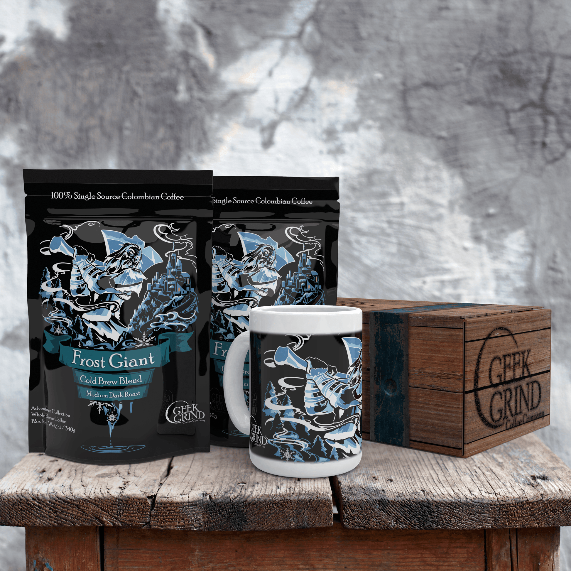 Frost Giant Crate - Geek Grind Coffee