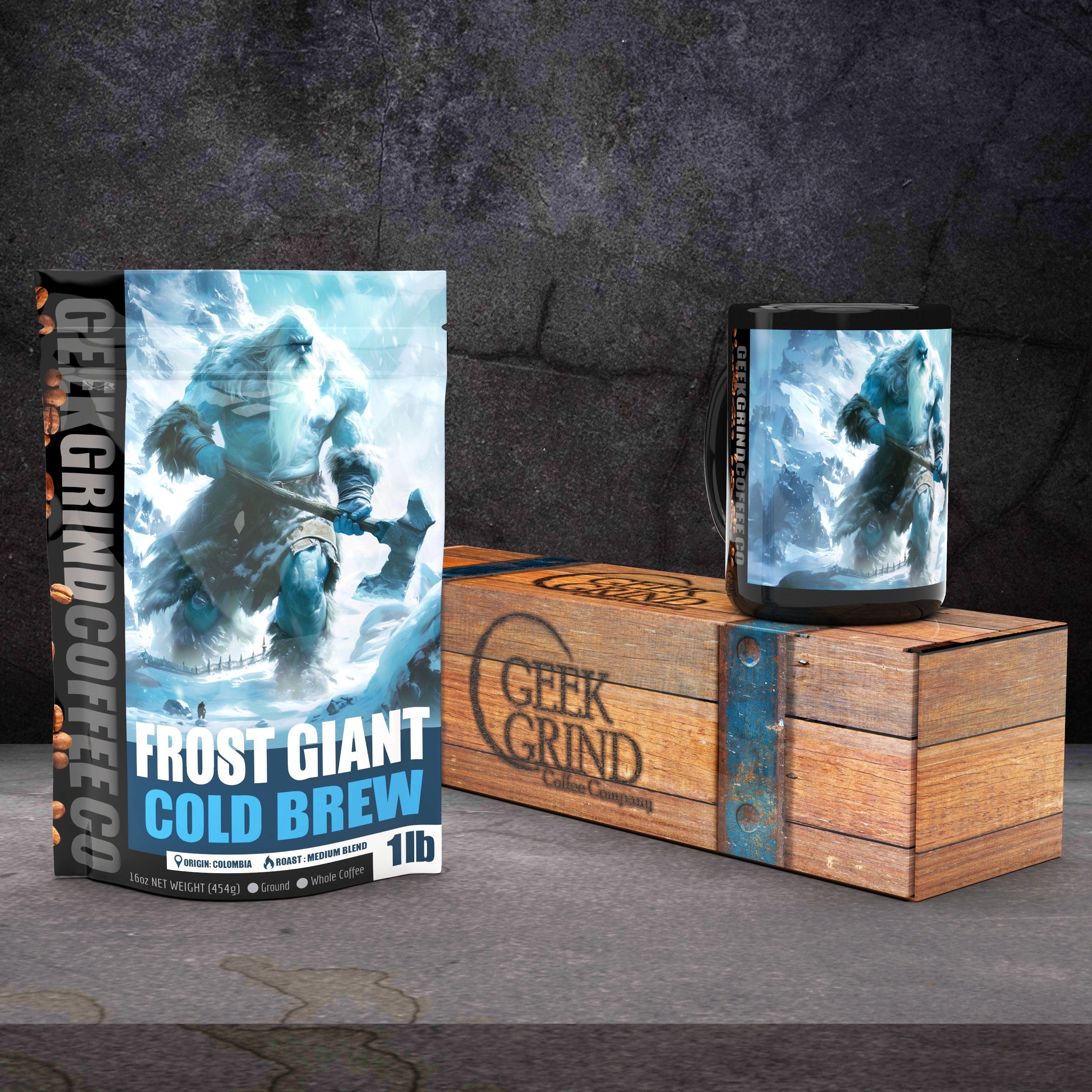 Coffee Gift Crates - Geek Grind Core Roasts