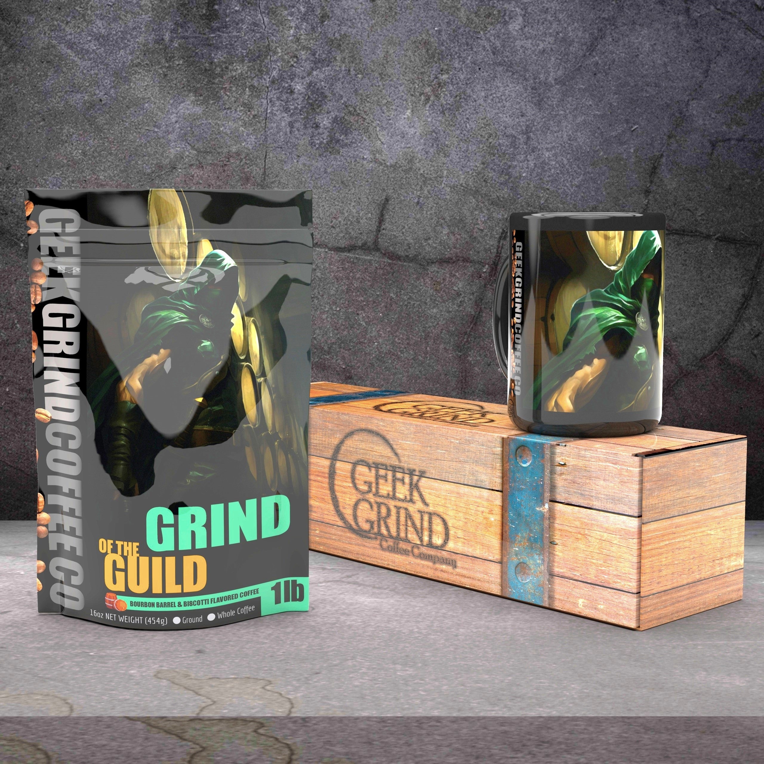 Coffee Gift Crates - Geek Grind Core Roasts