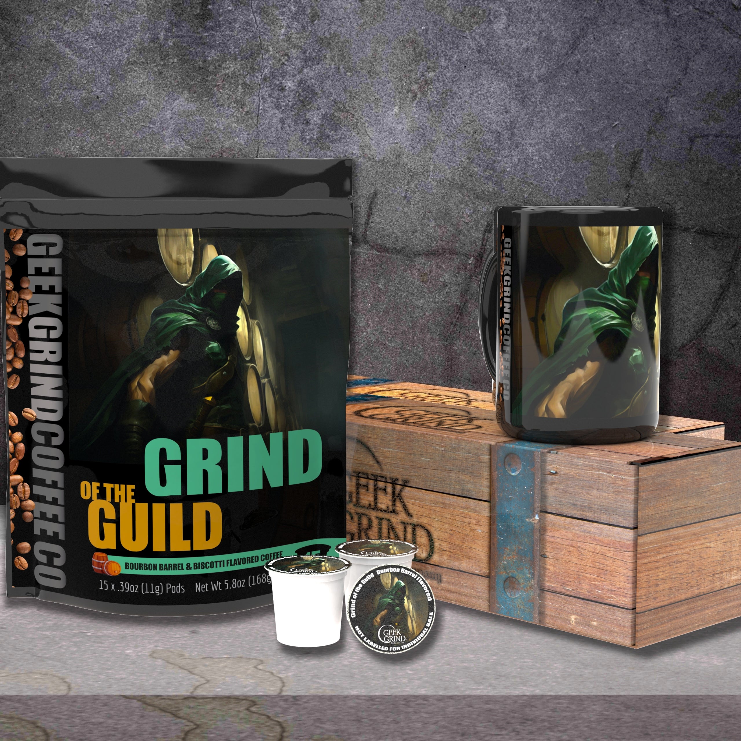 Coffee Gift Crates - Geek Grind Core Roasts