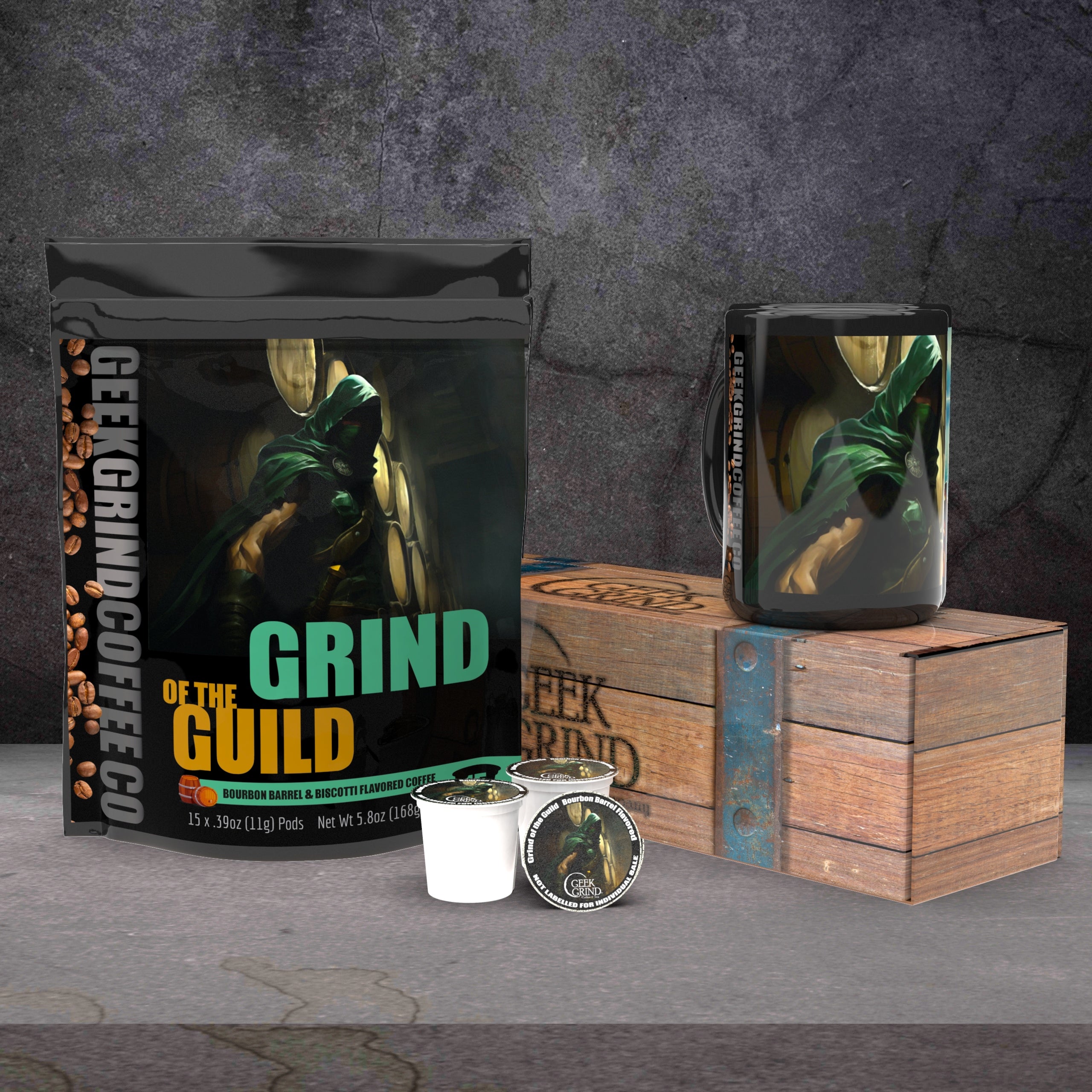 Coffee Gift Crates - Geek Grind Core Roasts