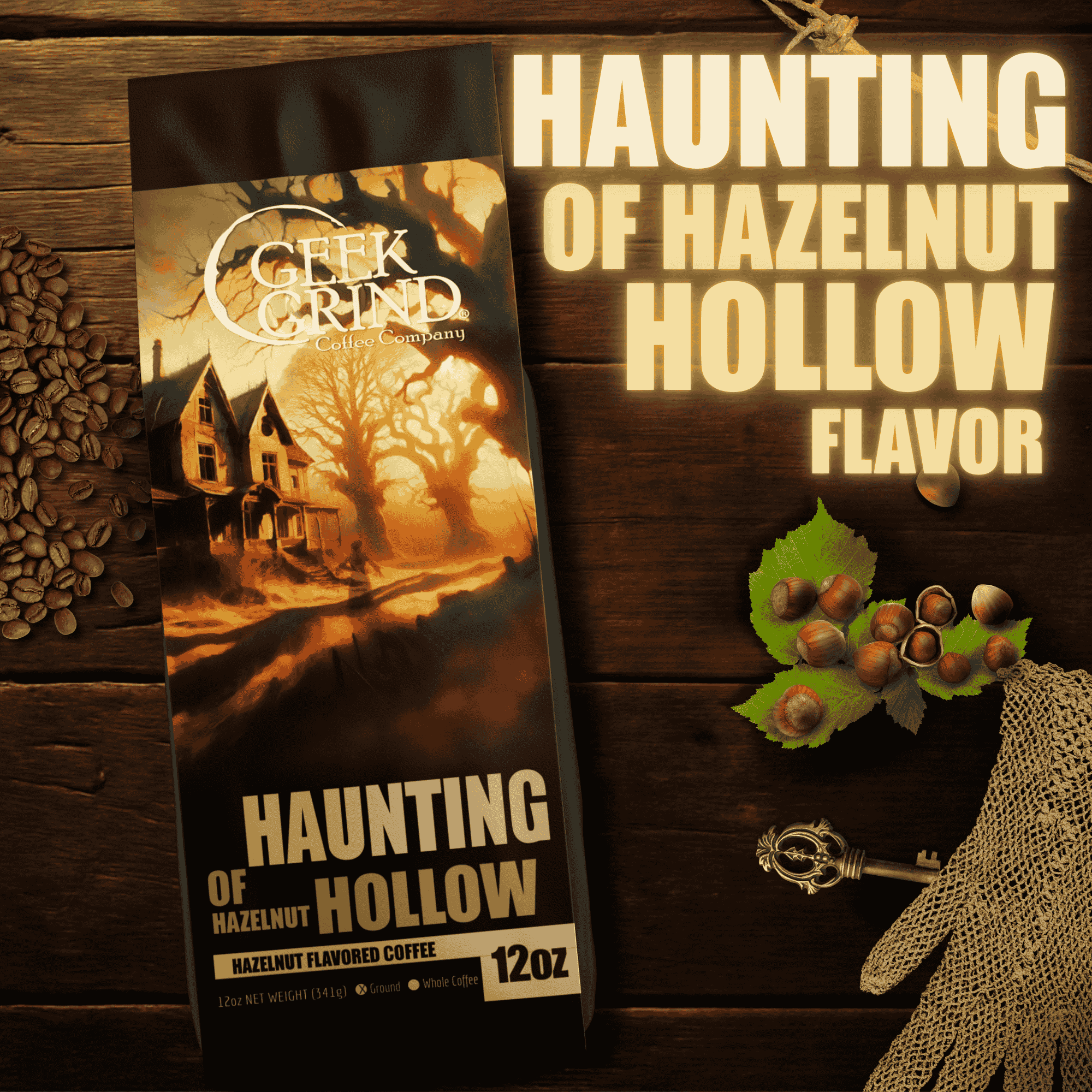 Haunting of Hazelnut Hollow  - 12oz