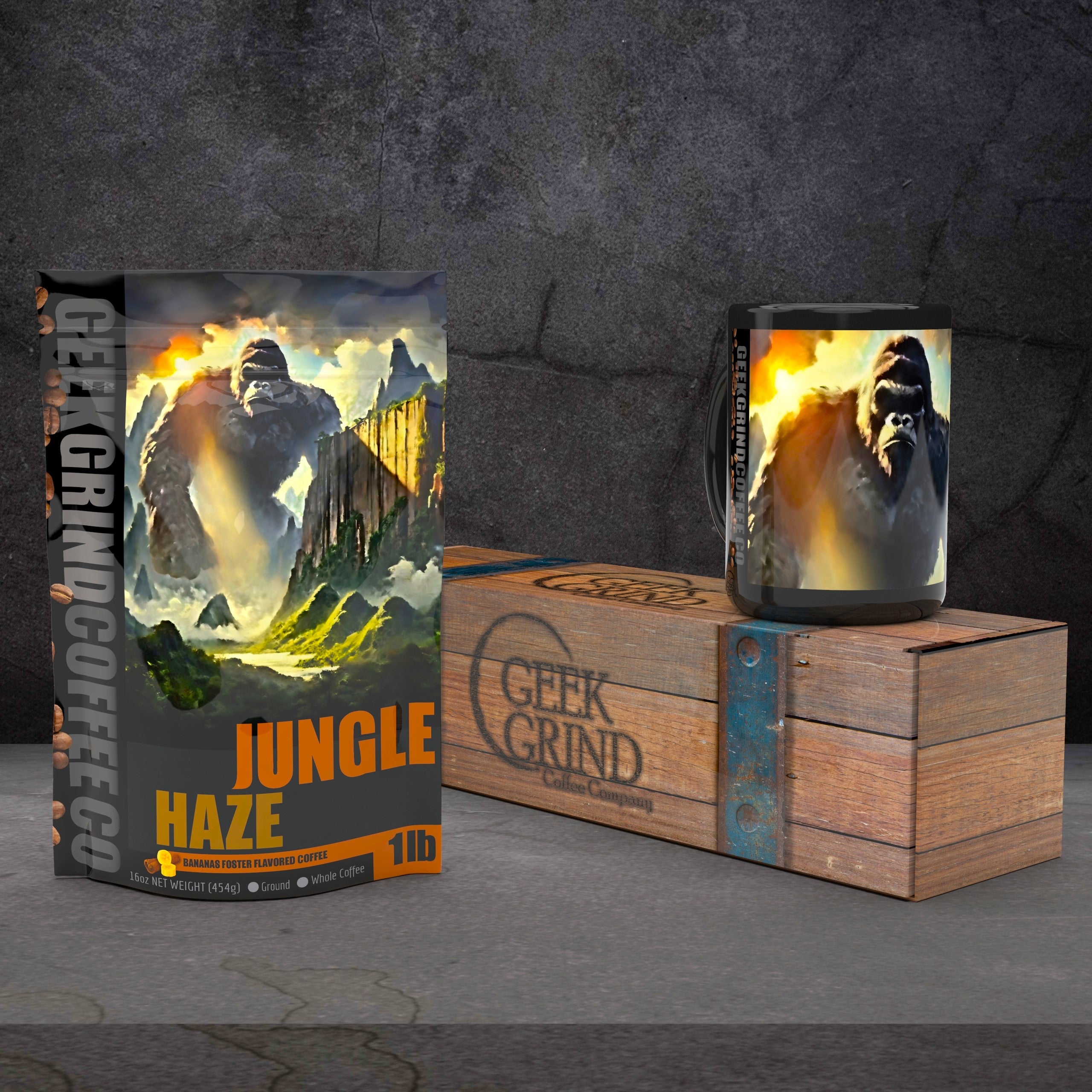 Coffee Gift Crates - Geek Grind Core Roasts