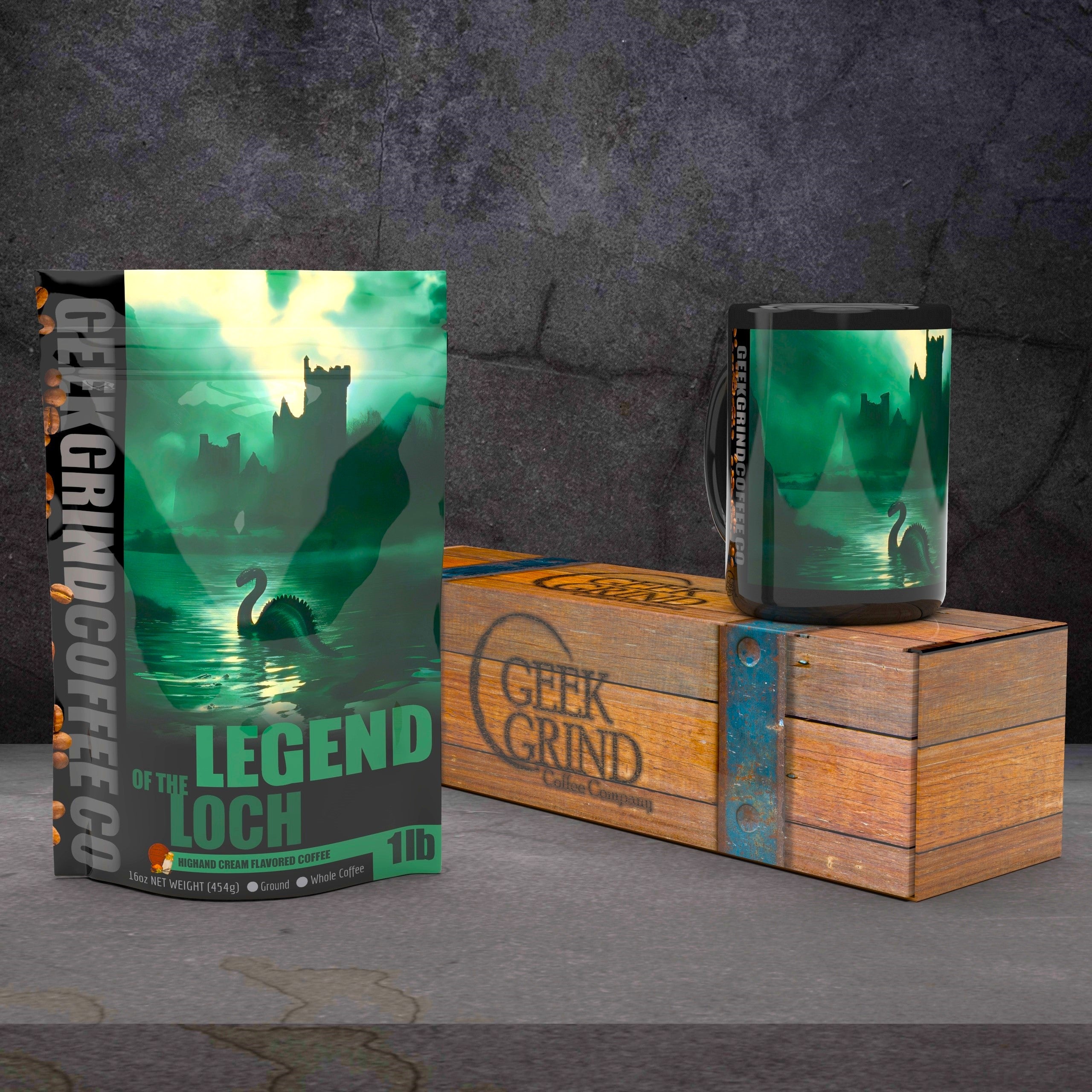 Coffee Gift Crates - Geek Grind Core Roasts