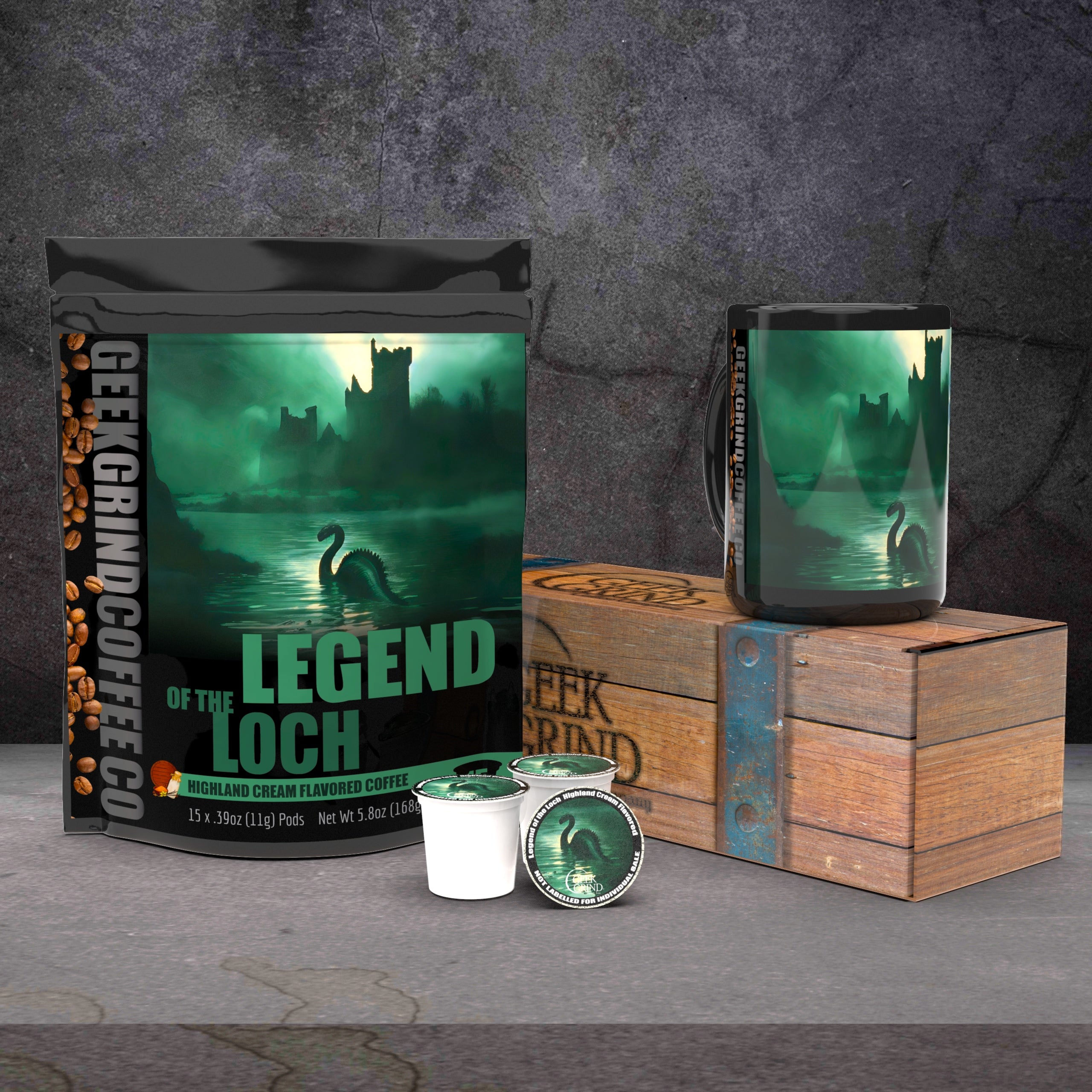 Coffee Gift Crates - Geek Grind Core Roasts