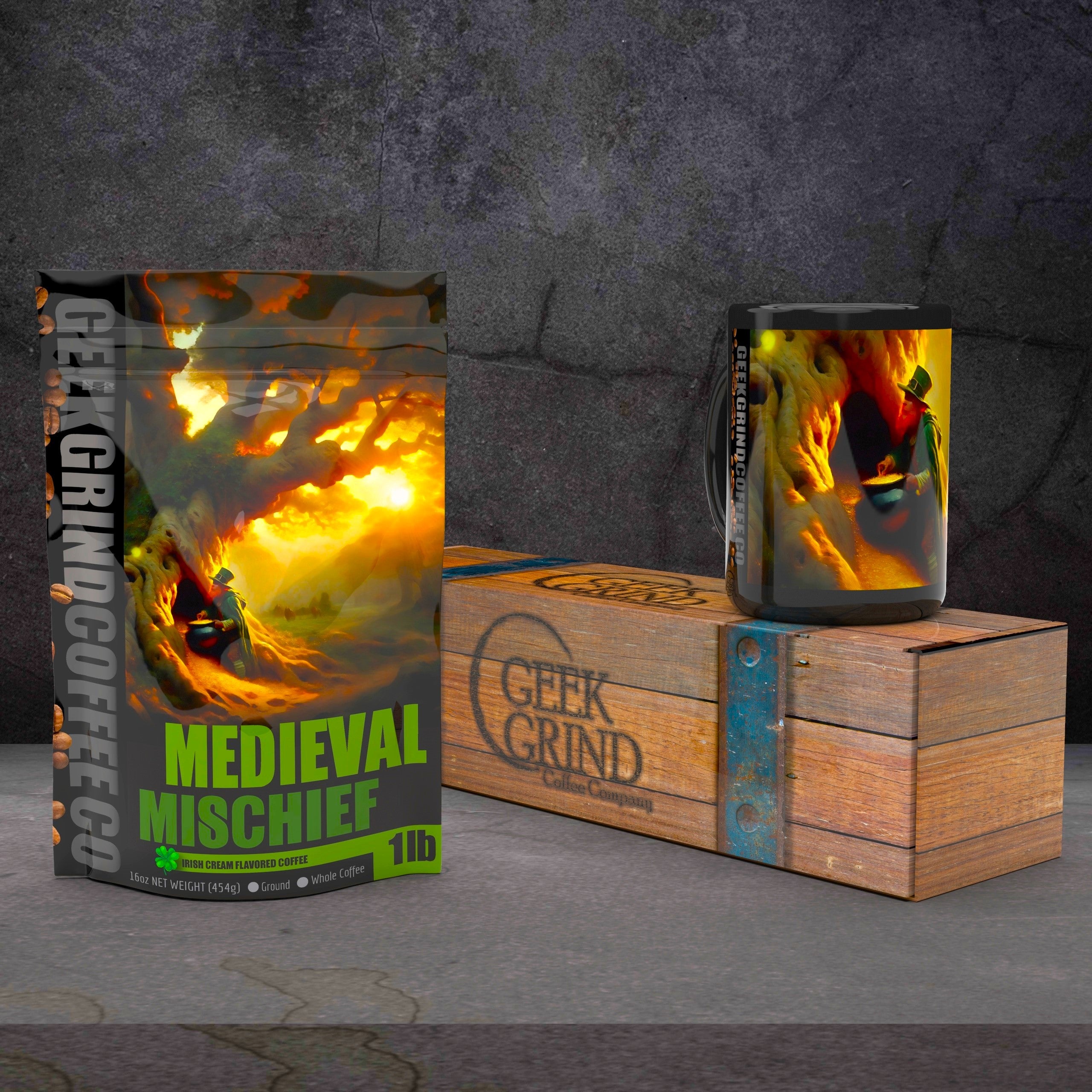 Coffee Gift Crates - Geek Grind Core Roasts