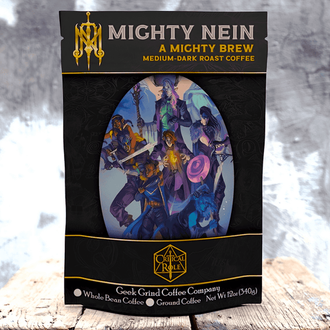 The Mighty Nein - A Mighty Brew - Medium Roast - Critical Role Coffee