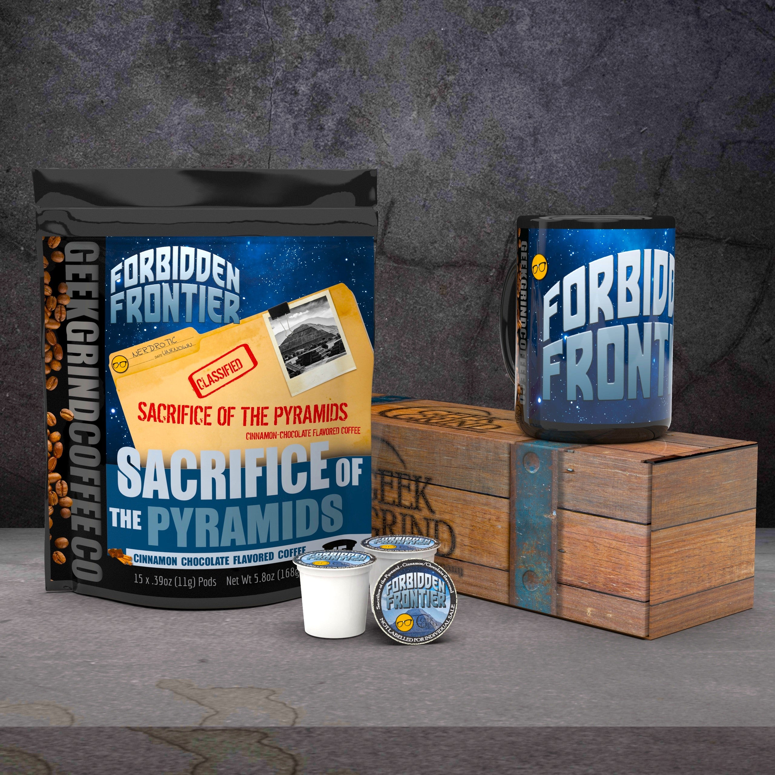 Forbidden Frontiers - Nerdrotic- Cinnamon Chocolate Coffee K-cups Pack