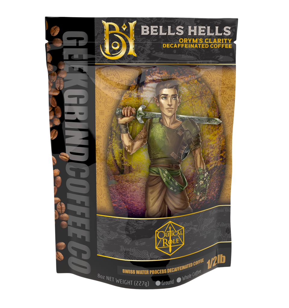 Critical Role Bells Hells Orym’s Clarity – Decaf Coffee