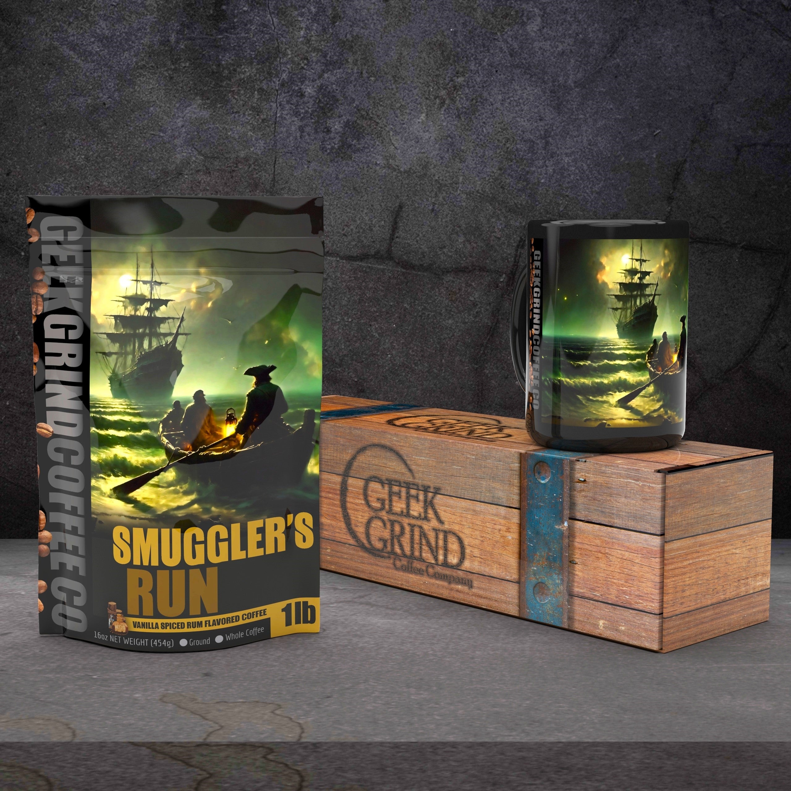 Coffee Gift Crates - Geek Grind Core Roasts