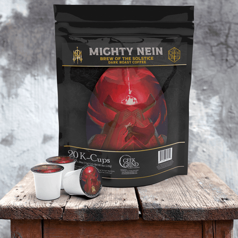Critical Role Mighty Nein - Mighty Collection Set K-Cups and Teas - Geek Grind Coffee