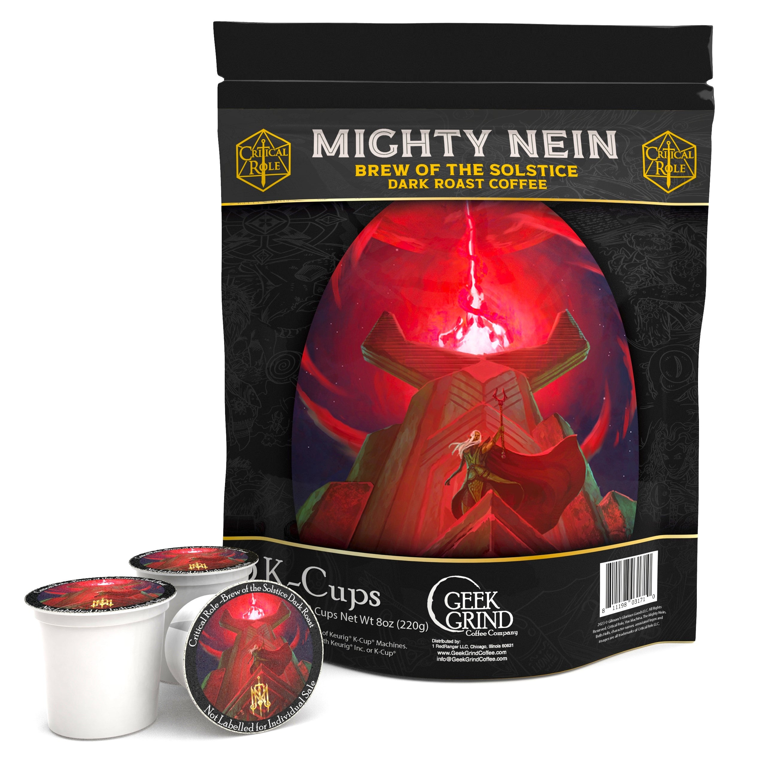 Critical Role Mighty Nein -  Brew of the Solstice Kcups