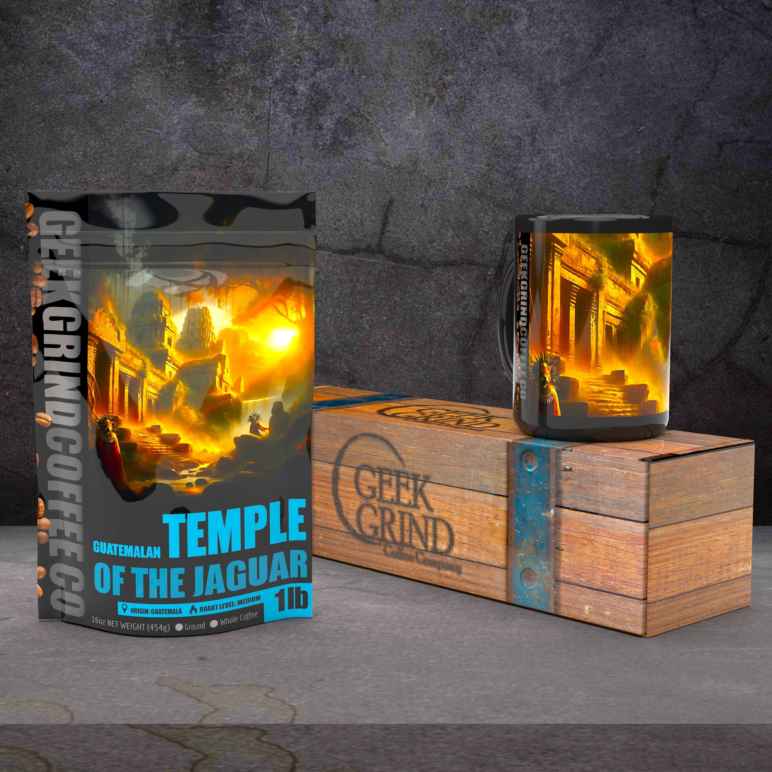 Coffee Gift Crates - Geek Grind Core Roasts