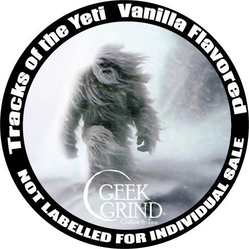 Tracks of the Yeti - Vanilla Flavor - 2.5 oz Whole Bean Sample