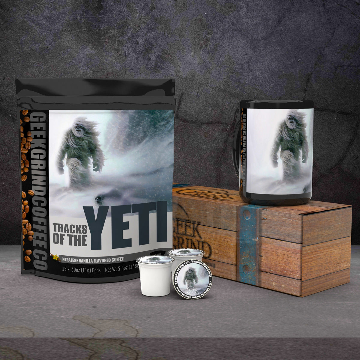 Tracks of the Yeti K-Cups Pack