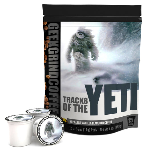 Tracks of the Yeti K-Cups