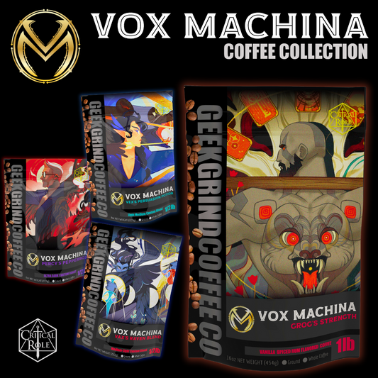 Vox Machina Coffee Set - Ground/Whole - Critical Role