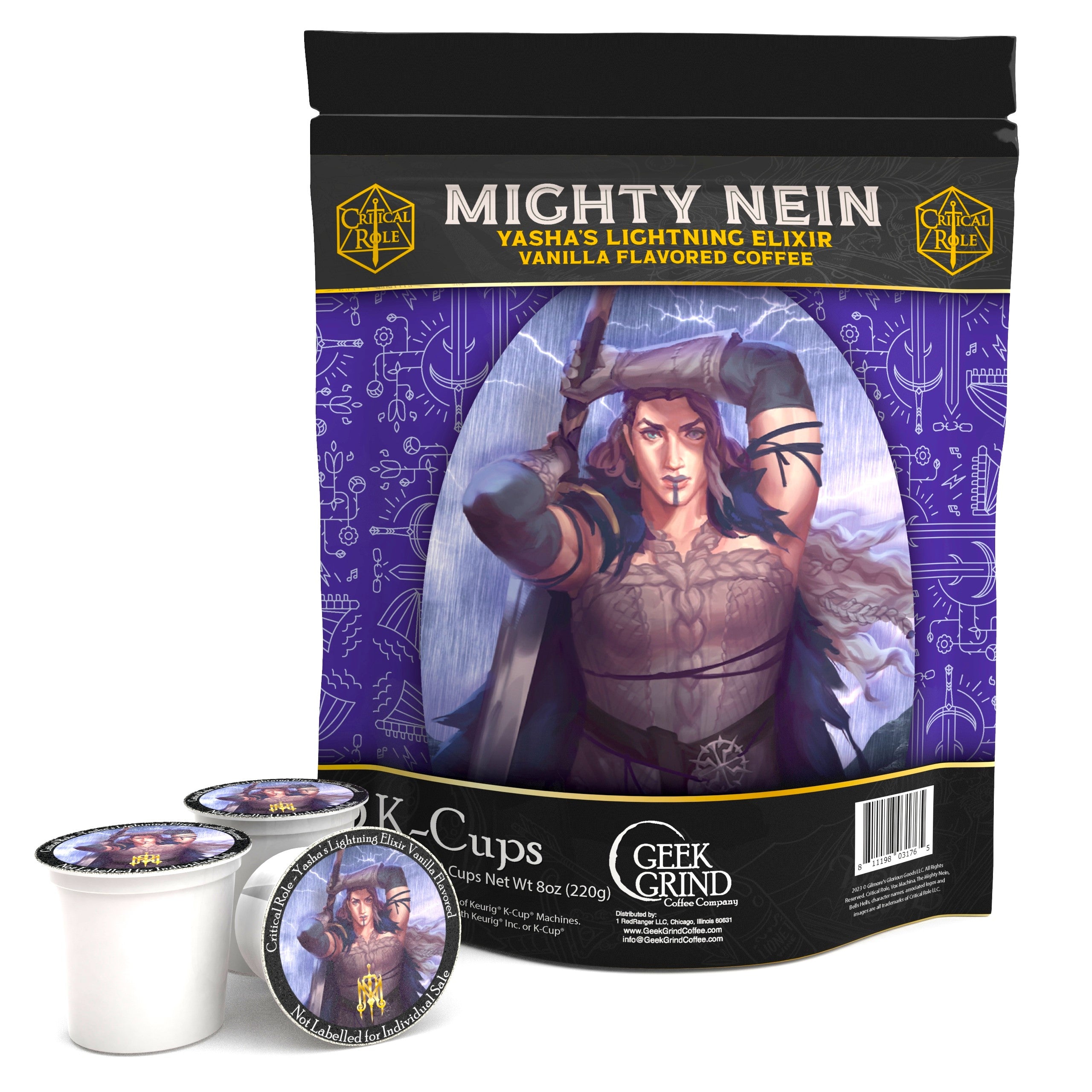 Critical Role Mighty Nein - Yasha’s Lightning Elixir K-Cups