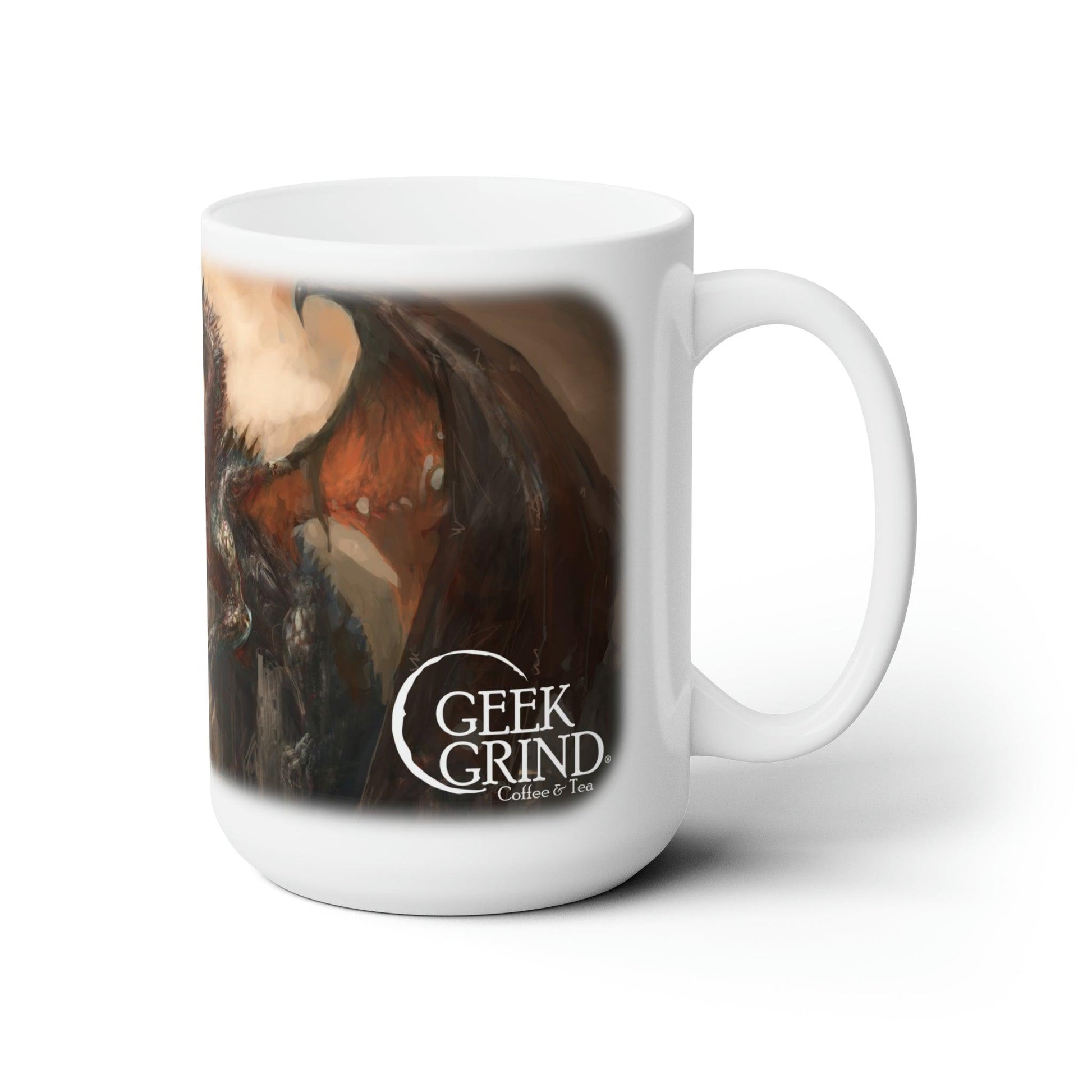 Dragon Horde Mug - Geek Grind Coffee