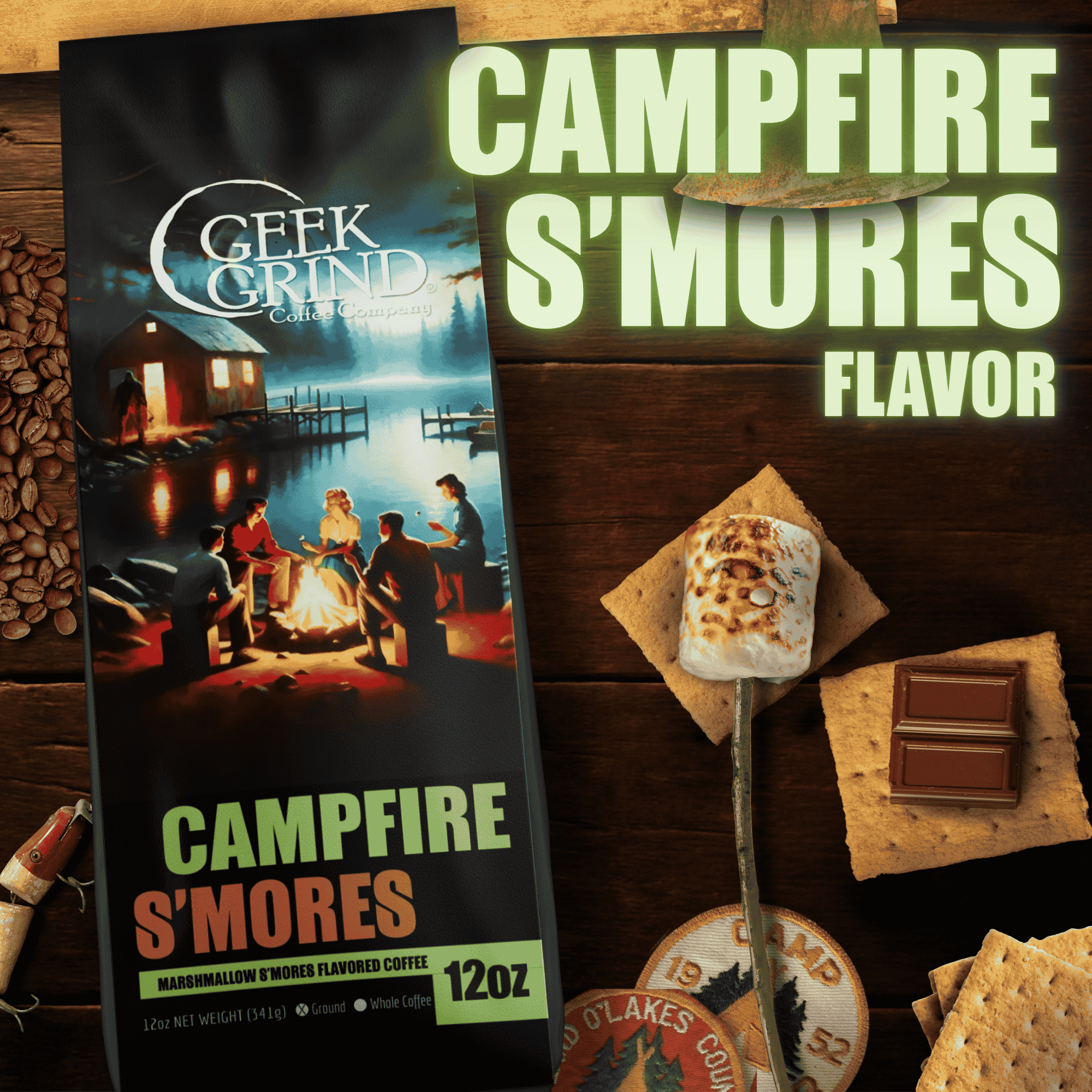 Campfire S'Mores  - 12oz