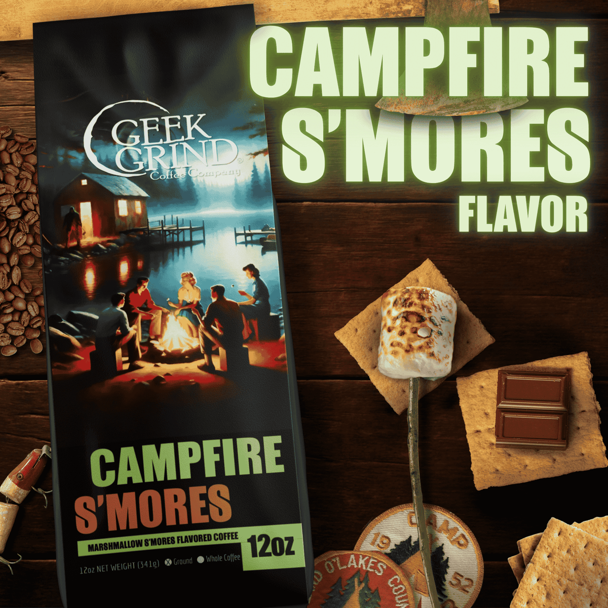Campfire S'Mores -