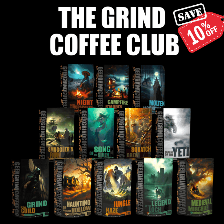 Pictured: "The Grind" Coffee of the Month Club