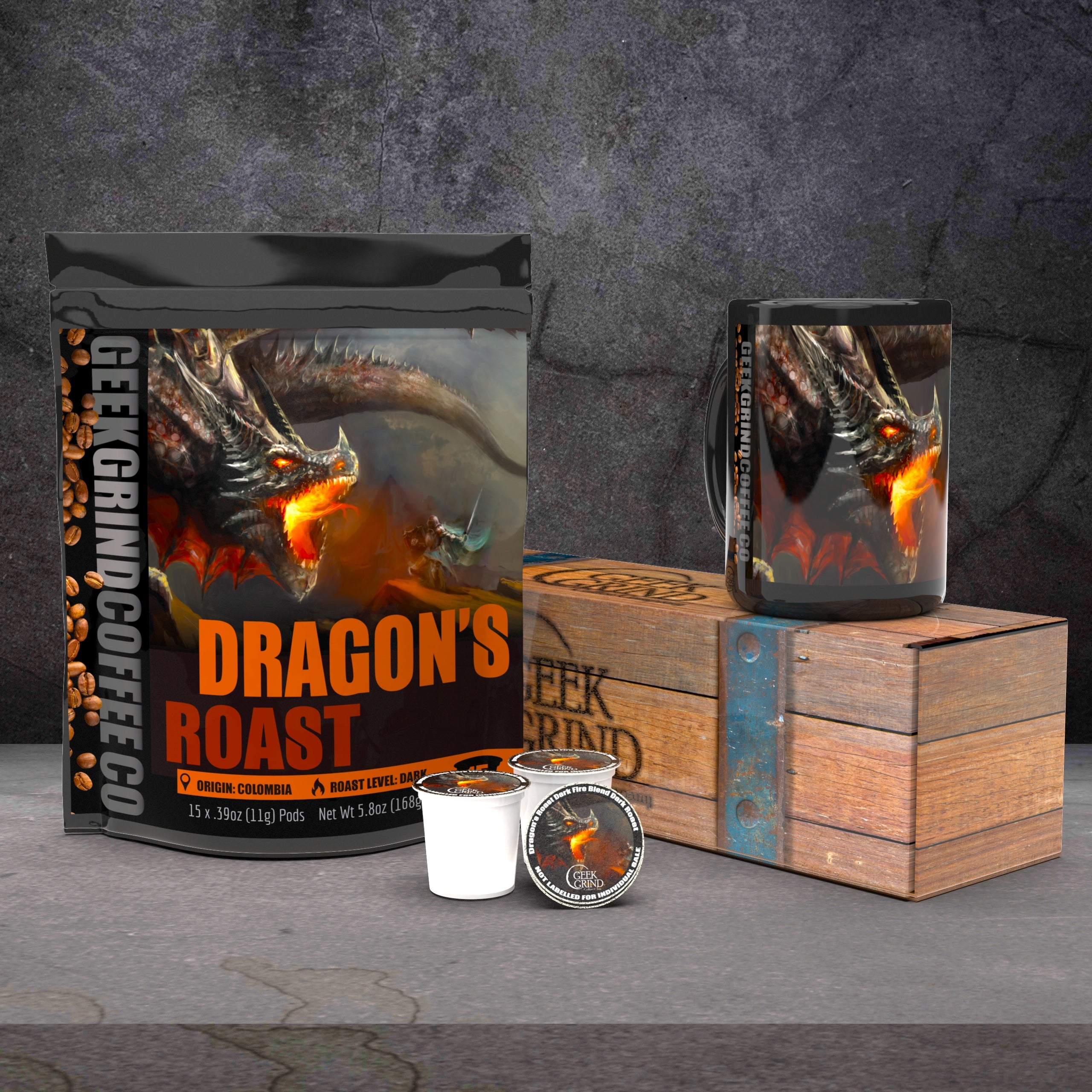 Coffee Gift Crates - Geek Grind Core Roasts