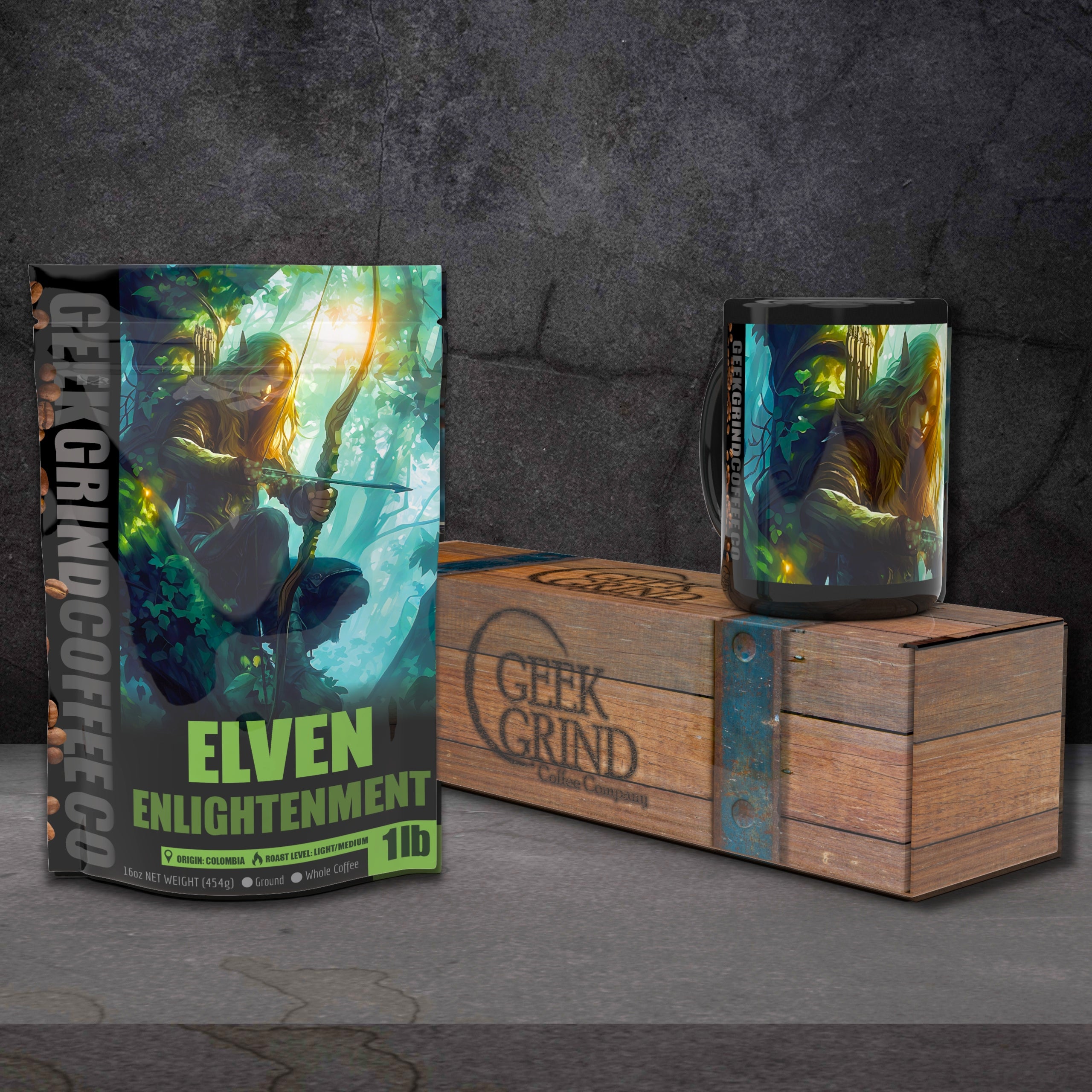 Coffee Gift Crates - Geek Grind Core Roasts