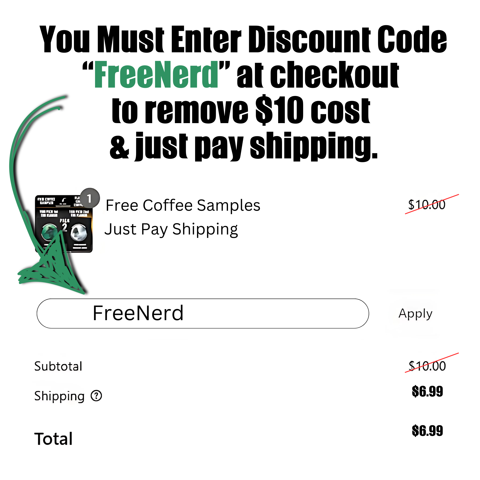 Free Nerdrotic Roasted Coffee Offer - Just Pay Shipping