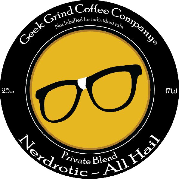 Nerdrotic - 2.5 oz Ground Sample - Geek Grind Coffee