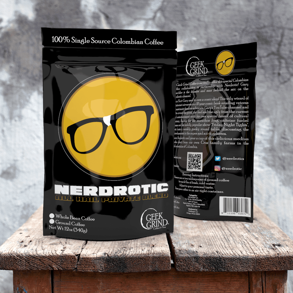 Nerdrotic - All Hail Blend - Geek Grind Coffee