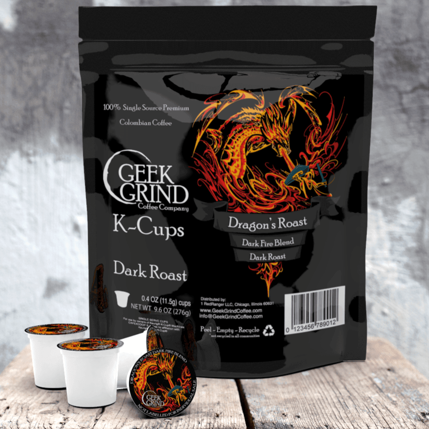 Dragon's Roast - K-Cups Wholesale - Geek Grind Coffee